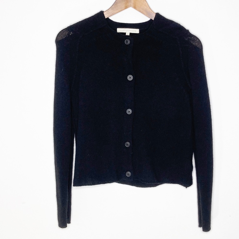 NAKED CASHMERE Black Button Down Cardigan Women’s Sz XS